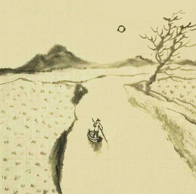 老树画画